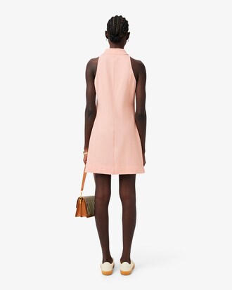 Sleeveless Piqu&eacute; Polo Dress