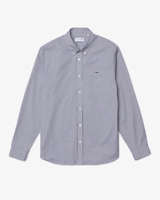 Men's Regular Fit Checked Cotton Shirt