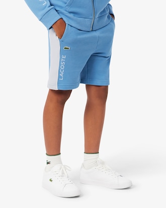 Colour-Block Fleece Shorts