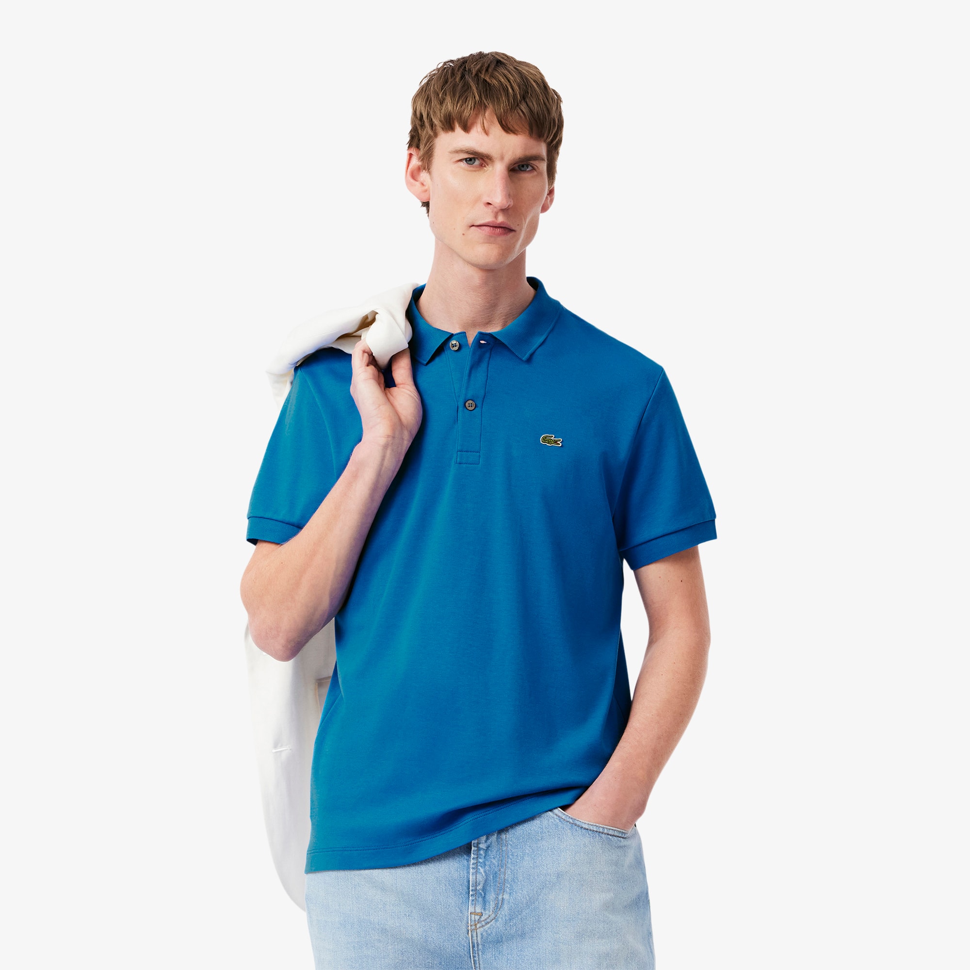 Men's Regular Fit Pima Cotton Polo - Polo Shirts - New In 2026