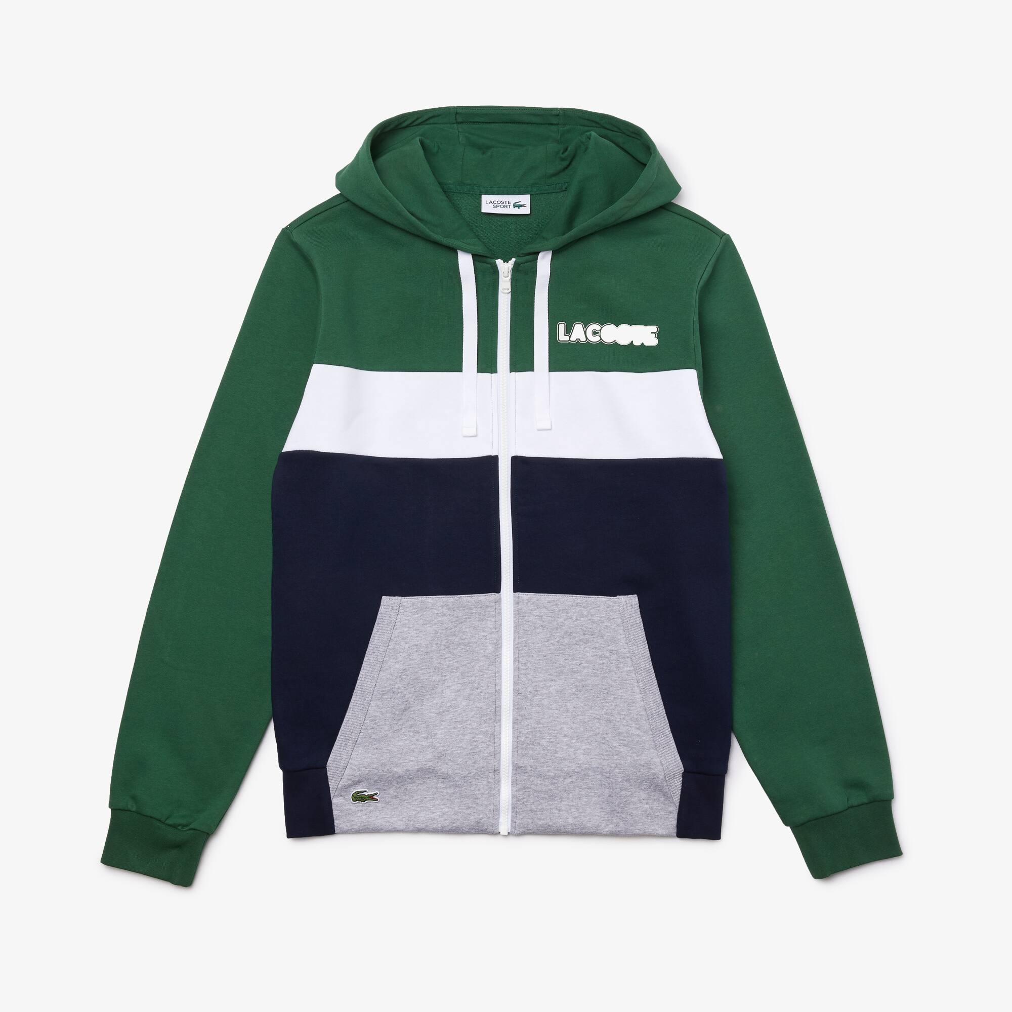 Lacoste Sport Colour Block Puffer 