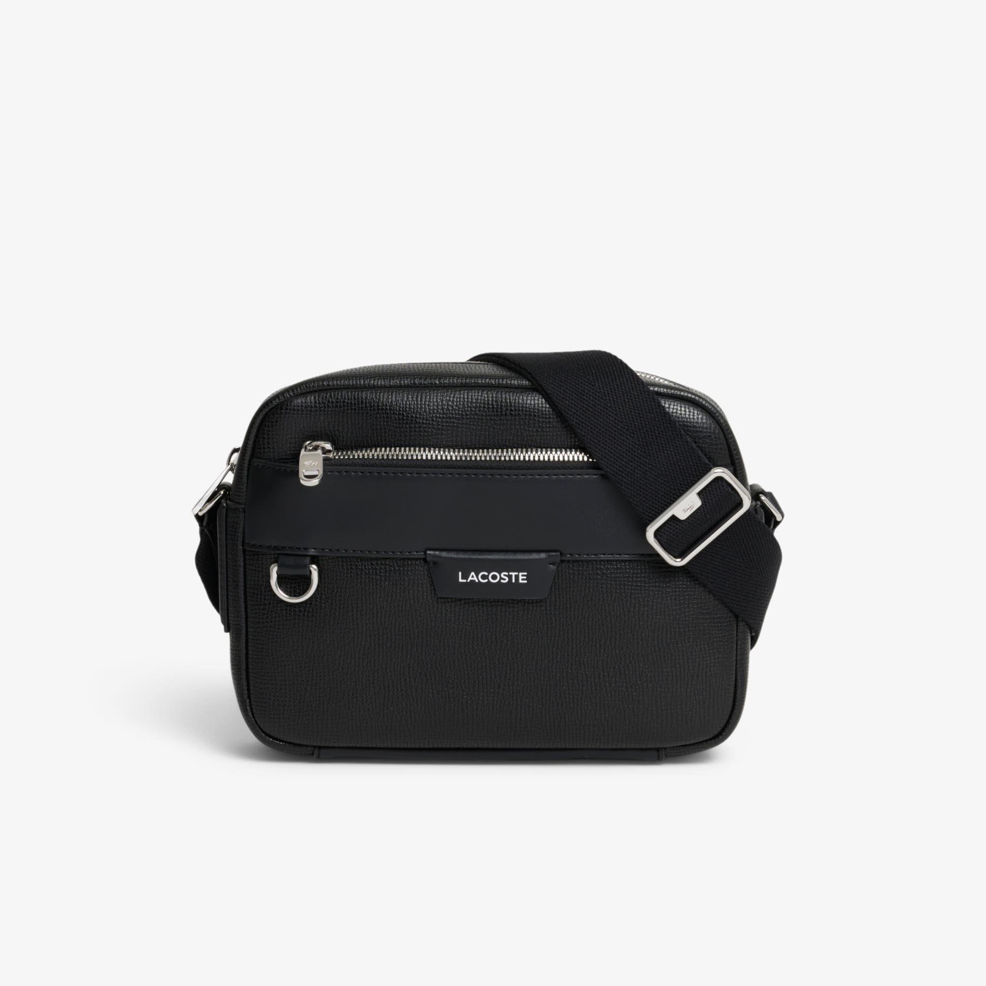 Lacoste Ossian Leather Reporter Bag