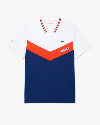 Men's Lacoste Tennis x Daniil Medvedev Slim Fit Seamless Polo