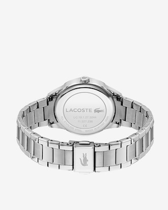 Ladycroc 3 Hands Watch - Green With Stainless Steel Bracelet