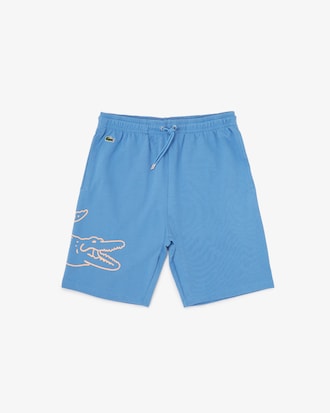 Men&rsquo;s Crocodile Print Fleece Shorts