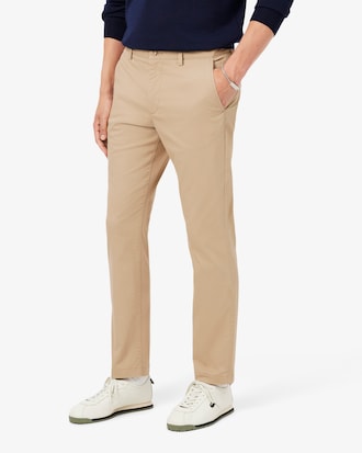 Slim Fit Cotton Chino Pants