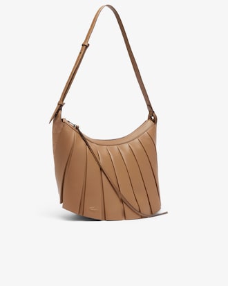 Runway XL Lenglen Suede Leather Hobo Bag