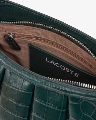 Runway Small Lenglen Crocodile Effect Leather Bag