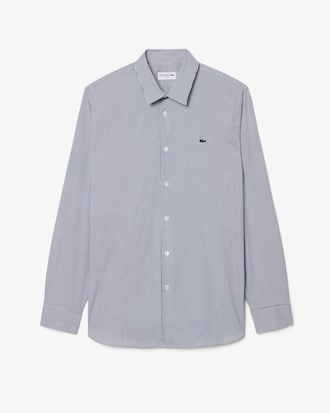 Men's Slim Fit Striped Stretch Button Down Shirt