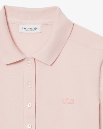 Women's L.12.D Slim Fit Stretch Mini Piqu&eacute; Polo
