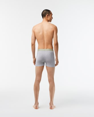 Men's Logo Print Jersey Boxer Briefs 3-Pack
