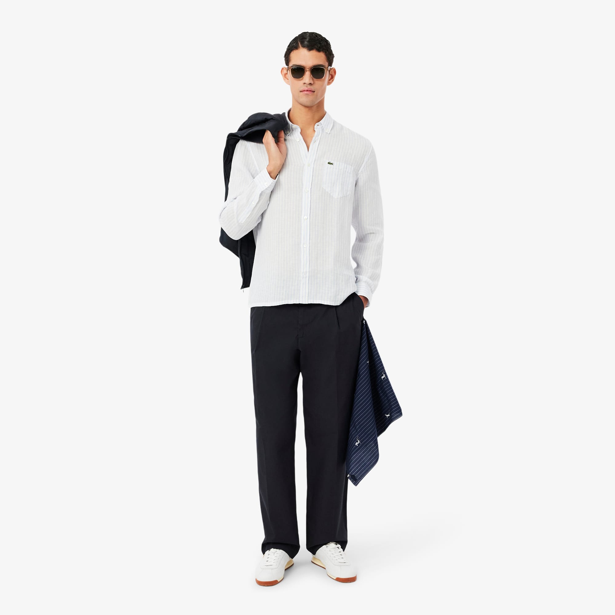 Straight Fit Cotton Chino Pants - Pants & Sweatpants - New In 2026