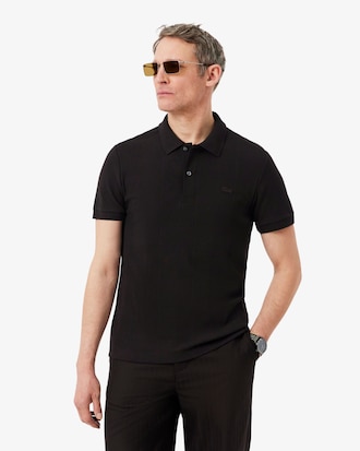 Polo De Punto Acanalado Classic Fit