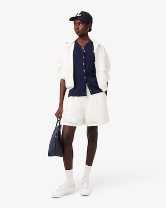 Shorts Oversize De Lino