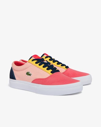 Women's Jump Serve Lace Canvas Color-Pop Sneakers