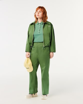 Women's L.12.D Slim Fit Stretch Mini Piqu&eacute; Polo