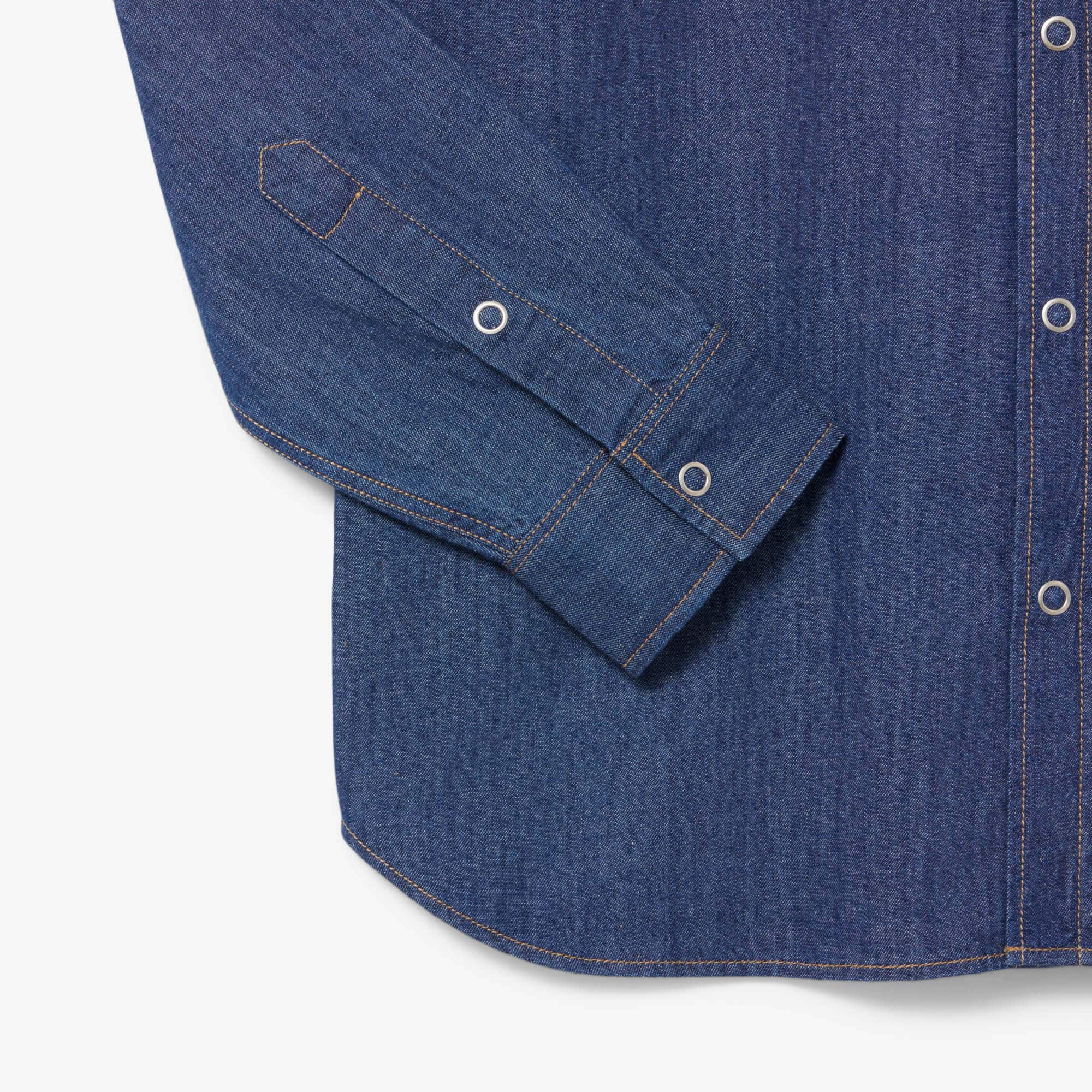 Men's Regular Fit Lightweight Denim Shirt