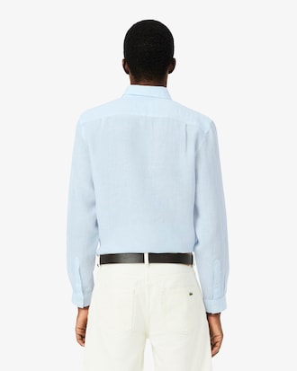 Men's Regular Fit Linen Shirt