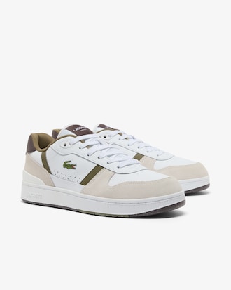 Men's T-Clip Set Leather Sneakers