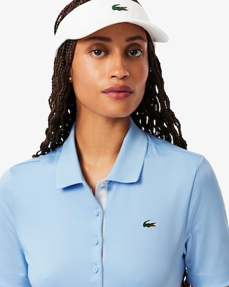 Women's Slim Fit UV Protect Stretch Golf Polo
