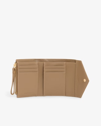 Portefeuille Crocodelle en cuir