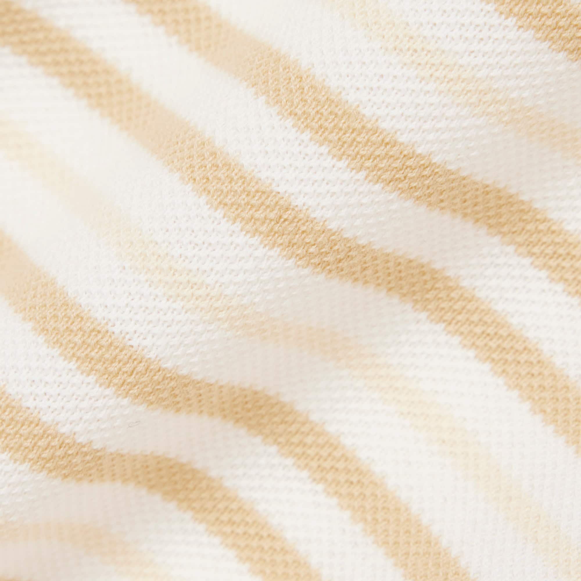 Classic Fit Striped Petit Piqué Polo