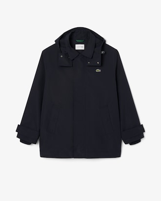 Men's Mid-Length Water-Repellent Hooded Parka