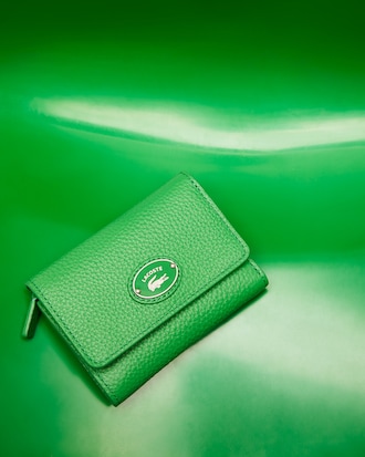 Top Grain Leather Flap Close Wallet