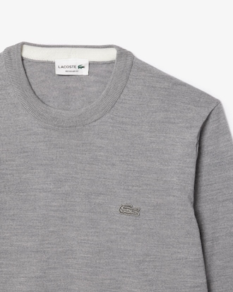 Men's Merino Wool Crew Neck Sweater