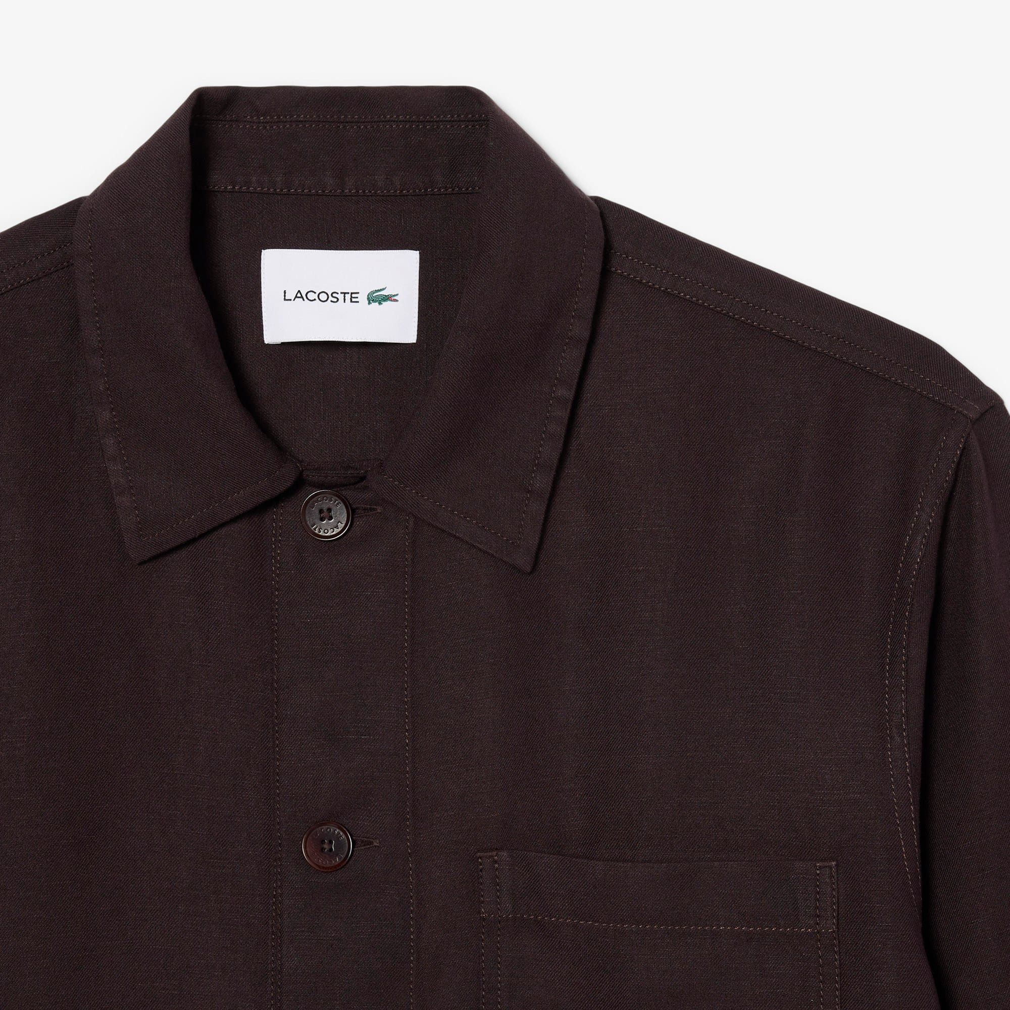 Linen Blend Overshirt