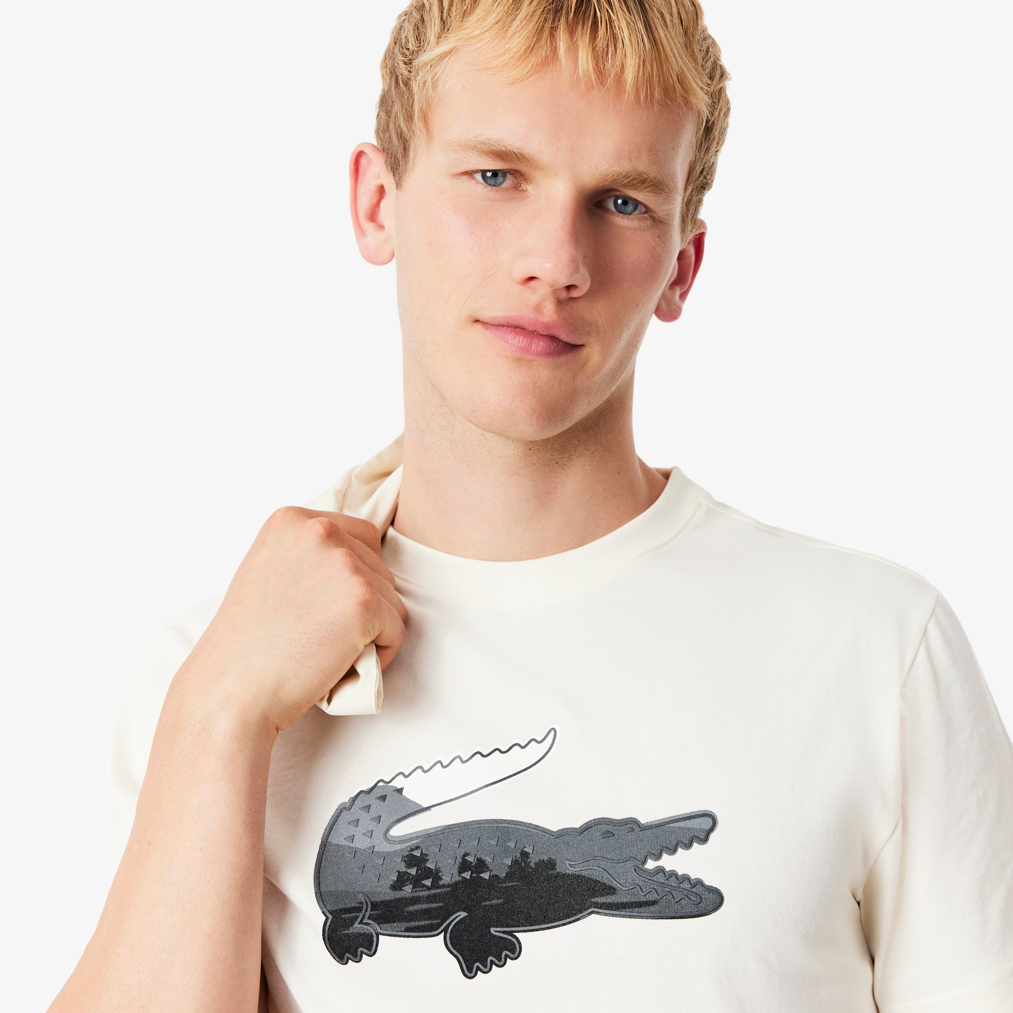 Men's Sport Ultra Dry Landscape Crocodile T-Shirt - T-shirts - New