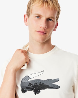 Men's Sport Ultra Dry Landscape Crocodile T-Shirt