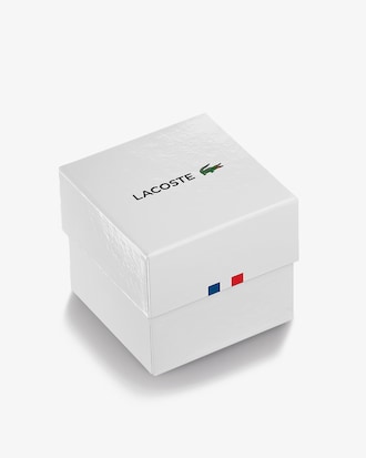 Men's Lacoste.12.12 Crocodile 3 Hand Silicone Watch