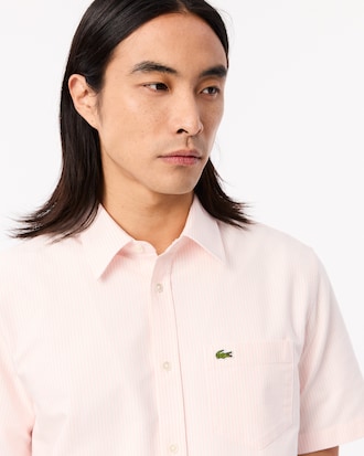 Men's Regular Fit Short Sleeve Oxford Shirt