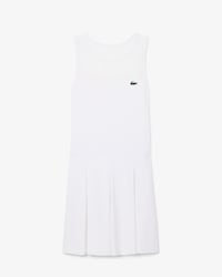 Dual Fabric Pleated Stretch Tennis Dress