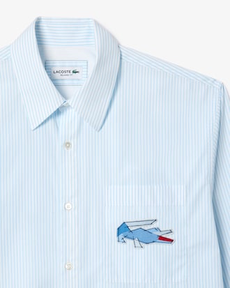Men's Relaxed Fit Croc Badge Shirt