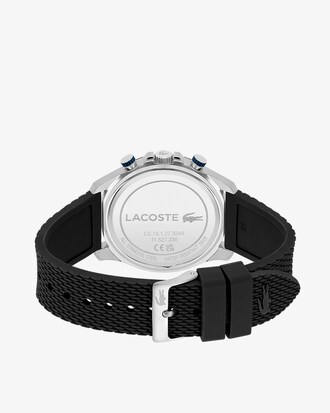 Men's Neoheritage Chrono Black Silicone Watch