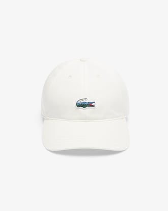 Gorra de algodón con paisaje de cocodrilo
