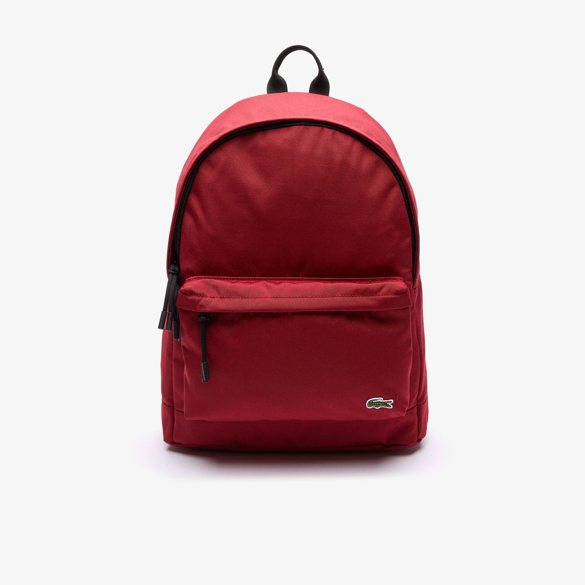 lacoste backpack red