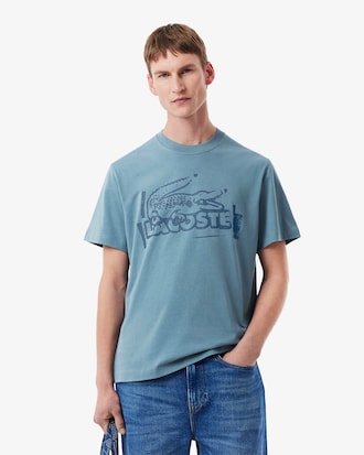 Men's Printed Cotton Jersey T-Shirt