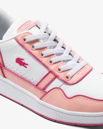 Kids’ Contrast Sole T-Clip Sneakers