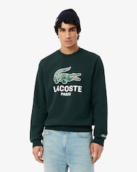 Men's Classic Fit Printed Crew Neck Sweatshirt