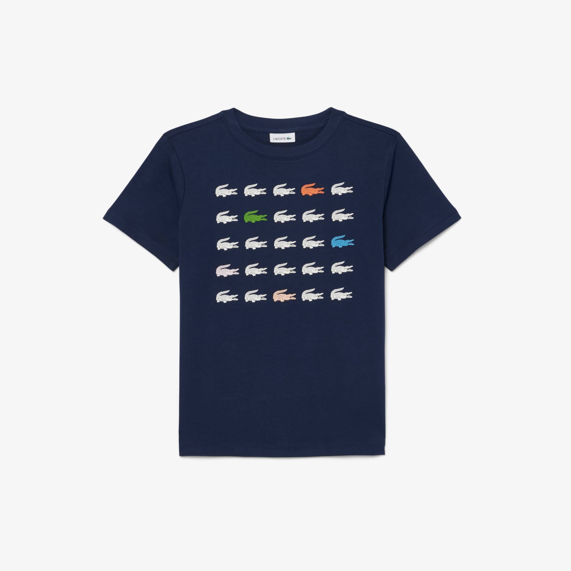 Crocodile Print Cotton T-Shirt - T-Shirts & Tops - New In 2026