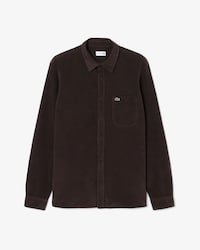 Men's Regular Fit Velour Shirt