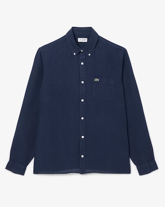 Men's Regular Fit Linen Shirt