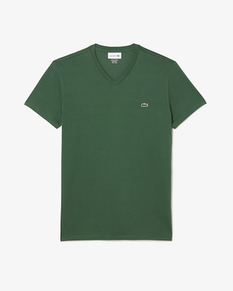 Men's Lightweight Pima Cotton V-Neck T-Shirt