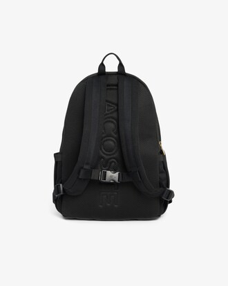 Unisex Textured Patch Backpack