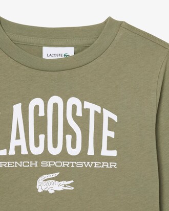 Long-Sleeved Printed T-shirt
