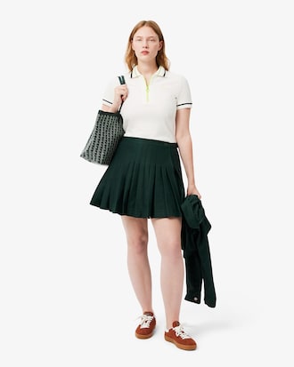Women's Made In France Slim Fit Piqué Polo