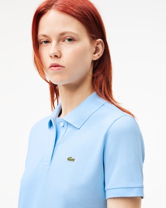 Women's Regular Fit Supple Petit Piqu&eacute; Polo